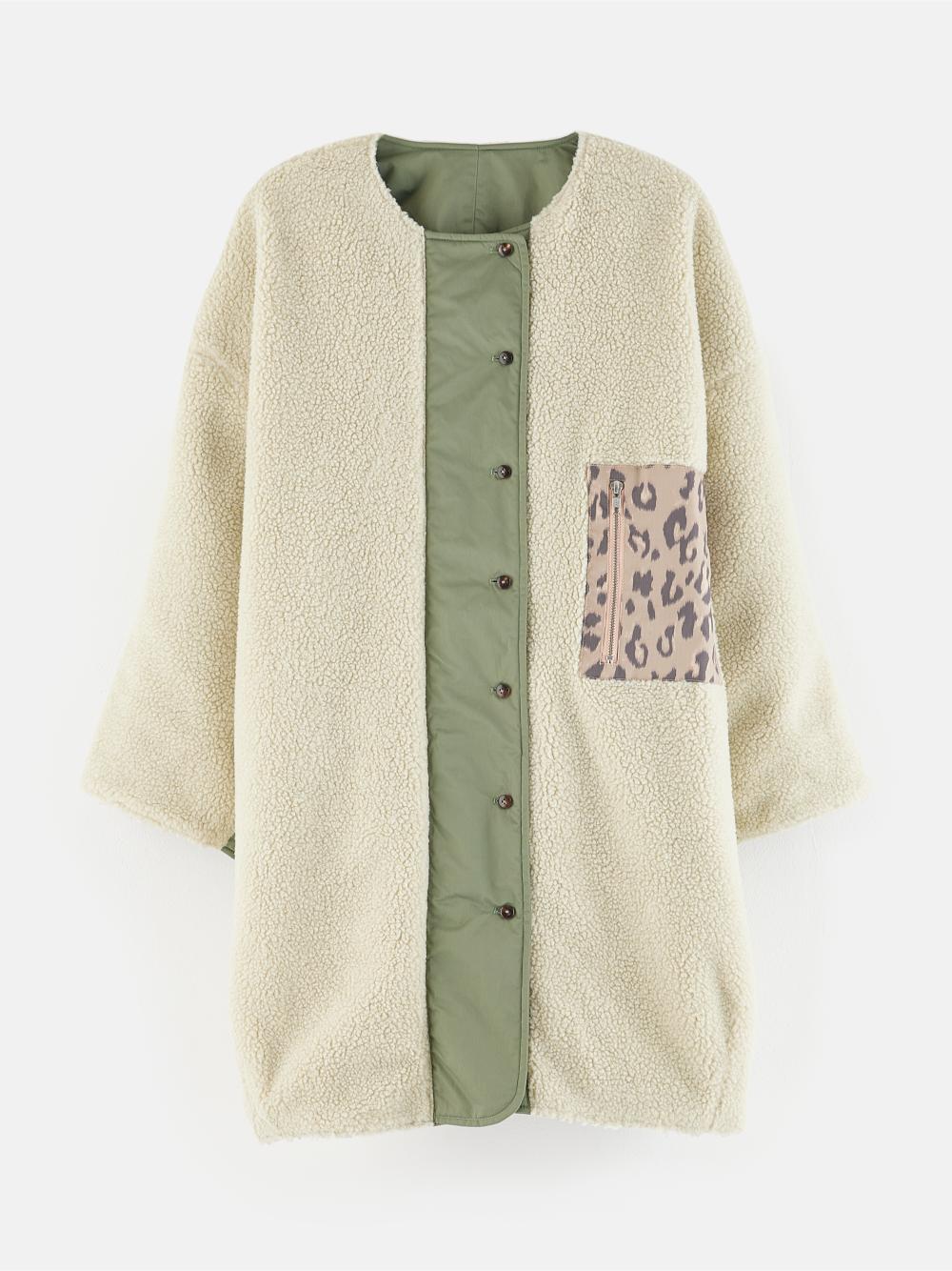 Manteau - Hug - Eucalyptus - Femme - Image 2