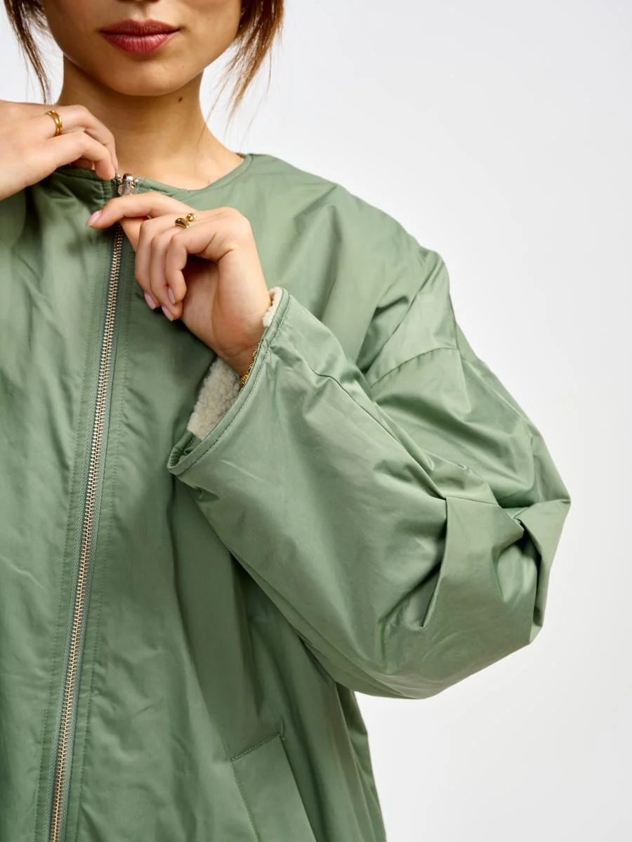 Manteau - Hug - Eucalyptus - Femme - Image 5