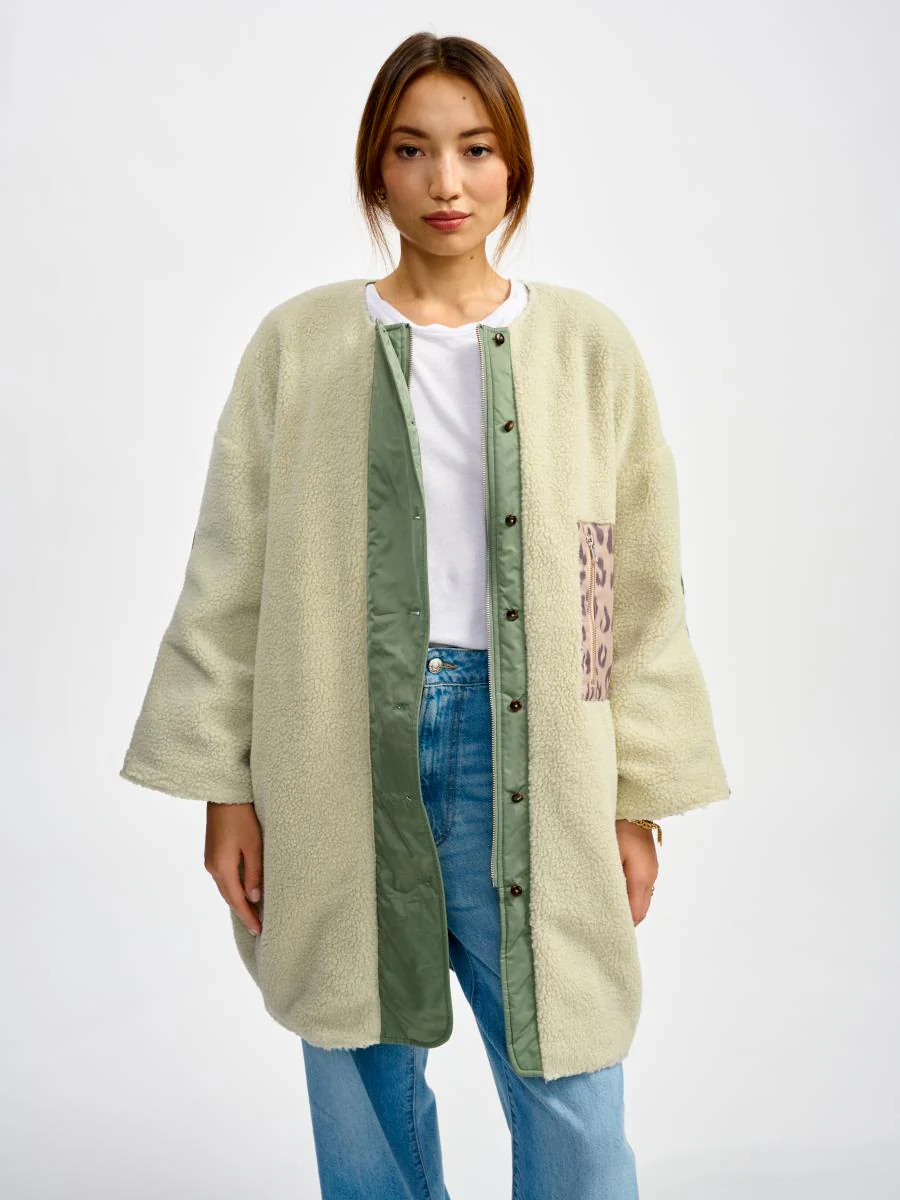 Manteau - Hug - Eucalyptus - Femme - Image 6