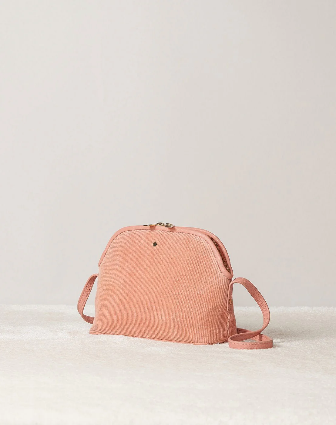 Sac Mia Velours Rose - Image 4