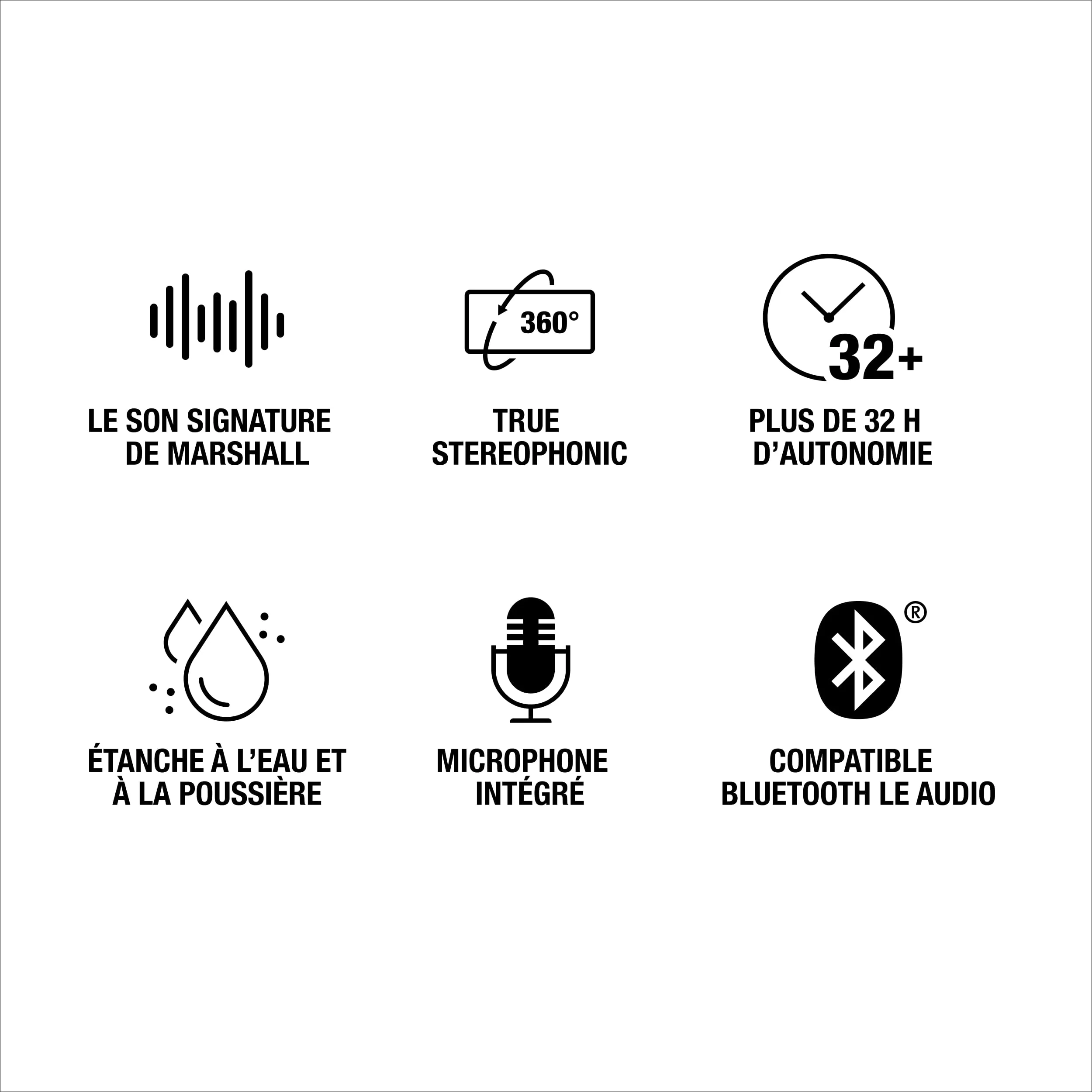 Marshall - Enceinte Portable - Emberton III - Crème - Image 12