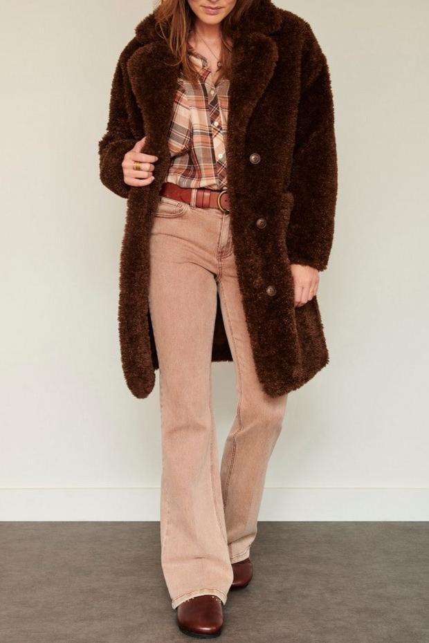 Manteau Memphis - Choco - Image 2