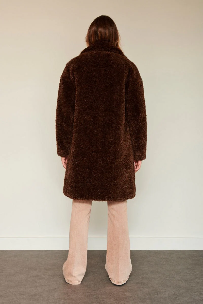 Manteau Memphis - Choco - Image 4