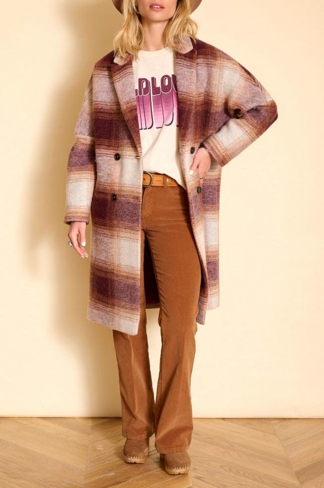 Manteau Mocco - Purple - Image 4