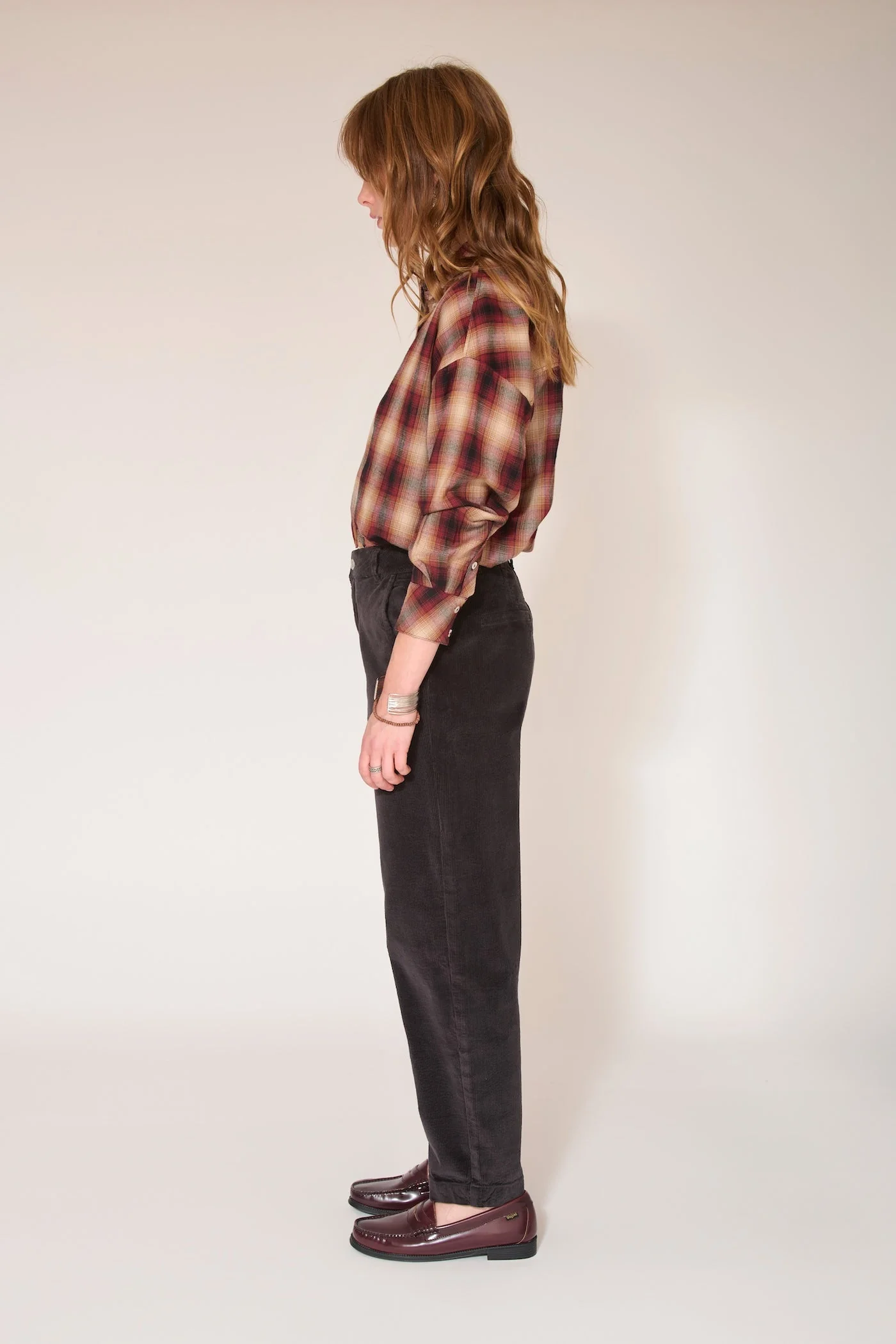 Pantalon Perrine Soft Corduroy - Ocean - Image 4