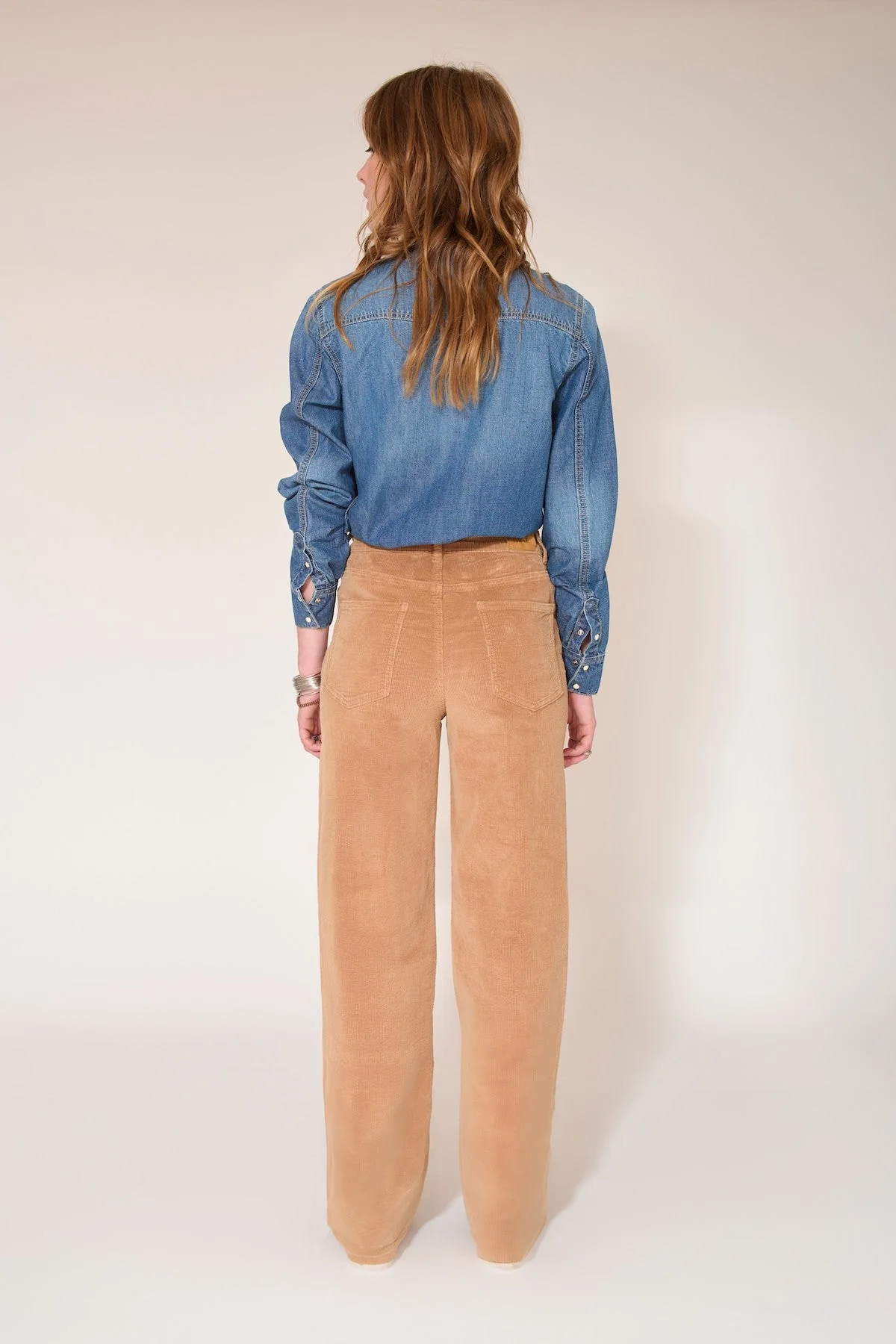 Pantalon Perrine Soft Corduroy - Ocean - Image 2