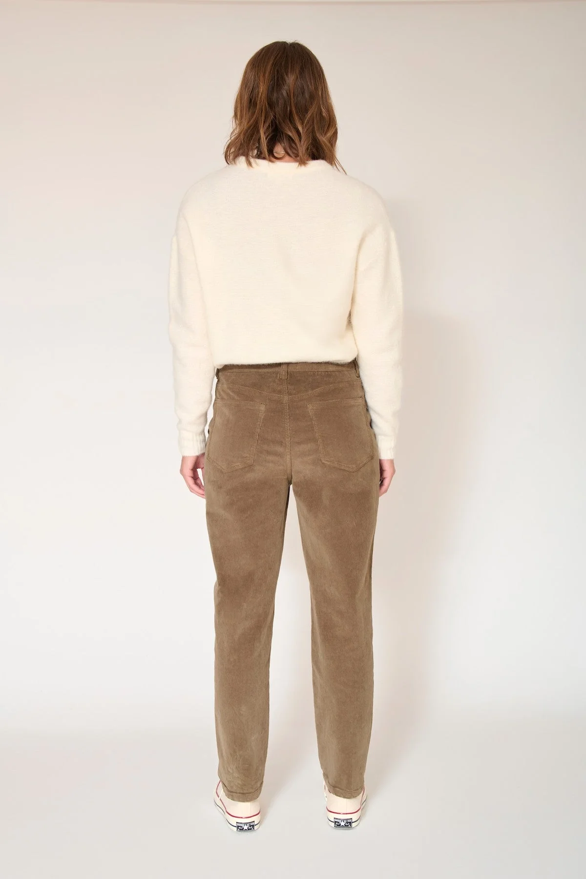 Pantalon Phenomene Velvet Chic - Kaki - Image 2