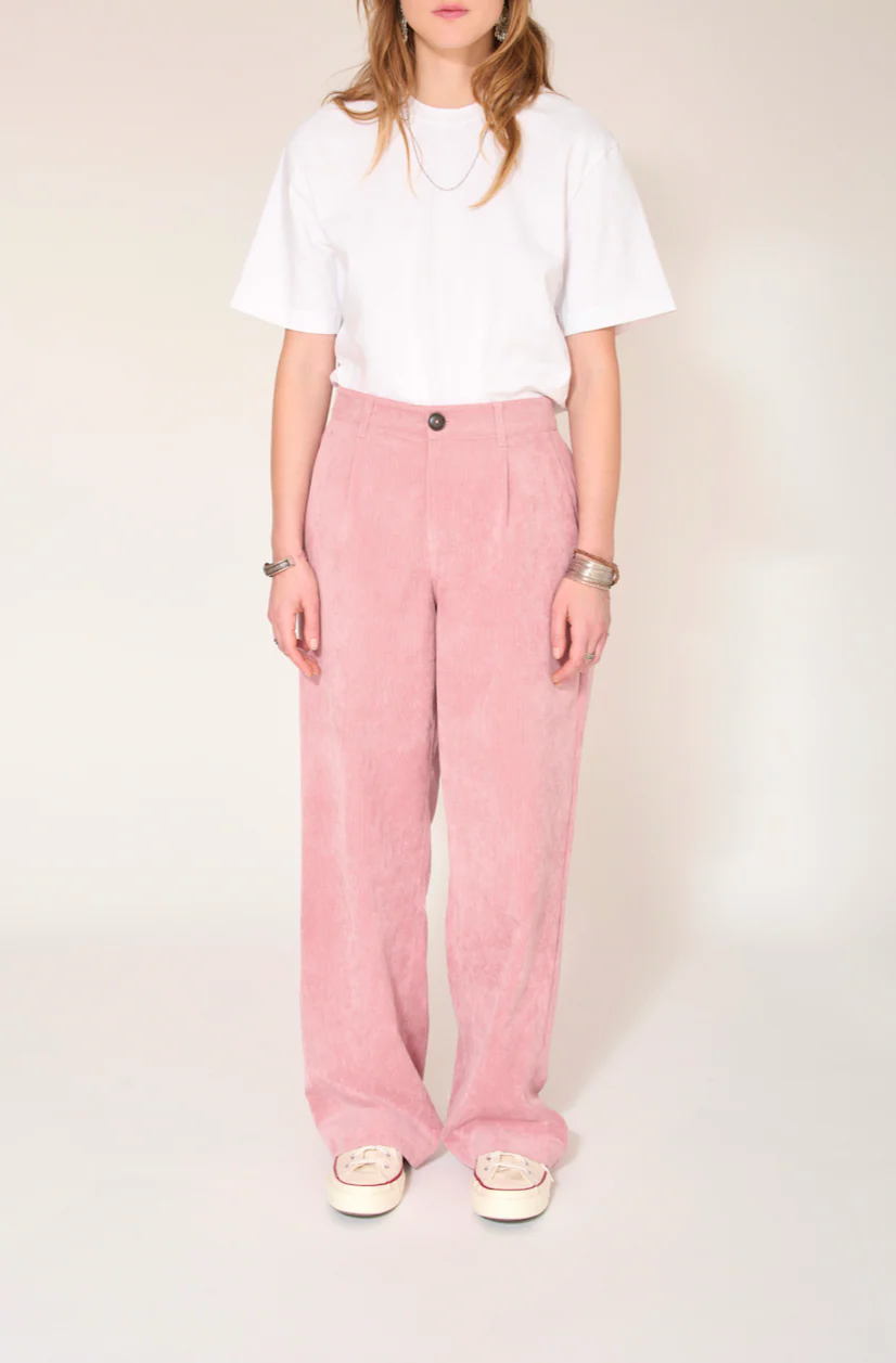 Pantalon Prune Sweety Cord Vl - Blush - Image 2