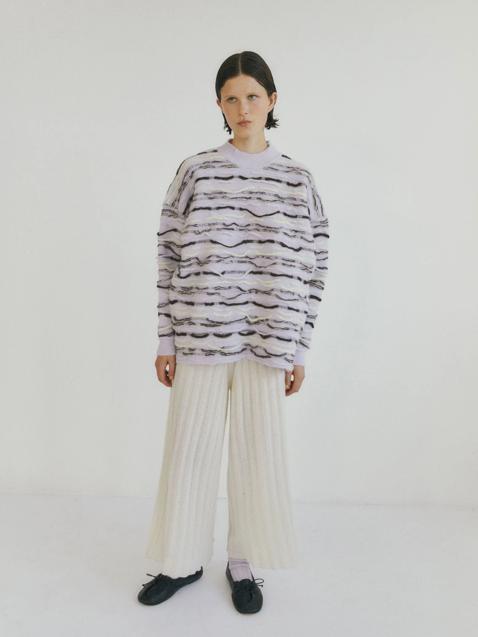 Pull Motsure - Lavande - Image 2