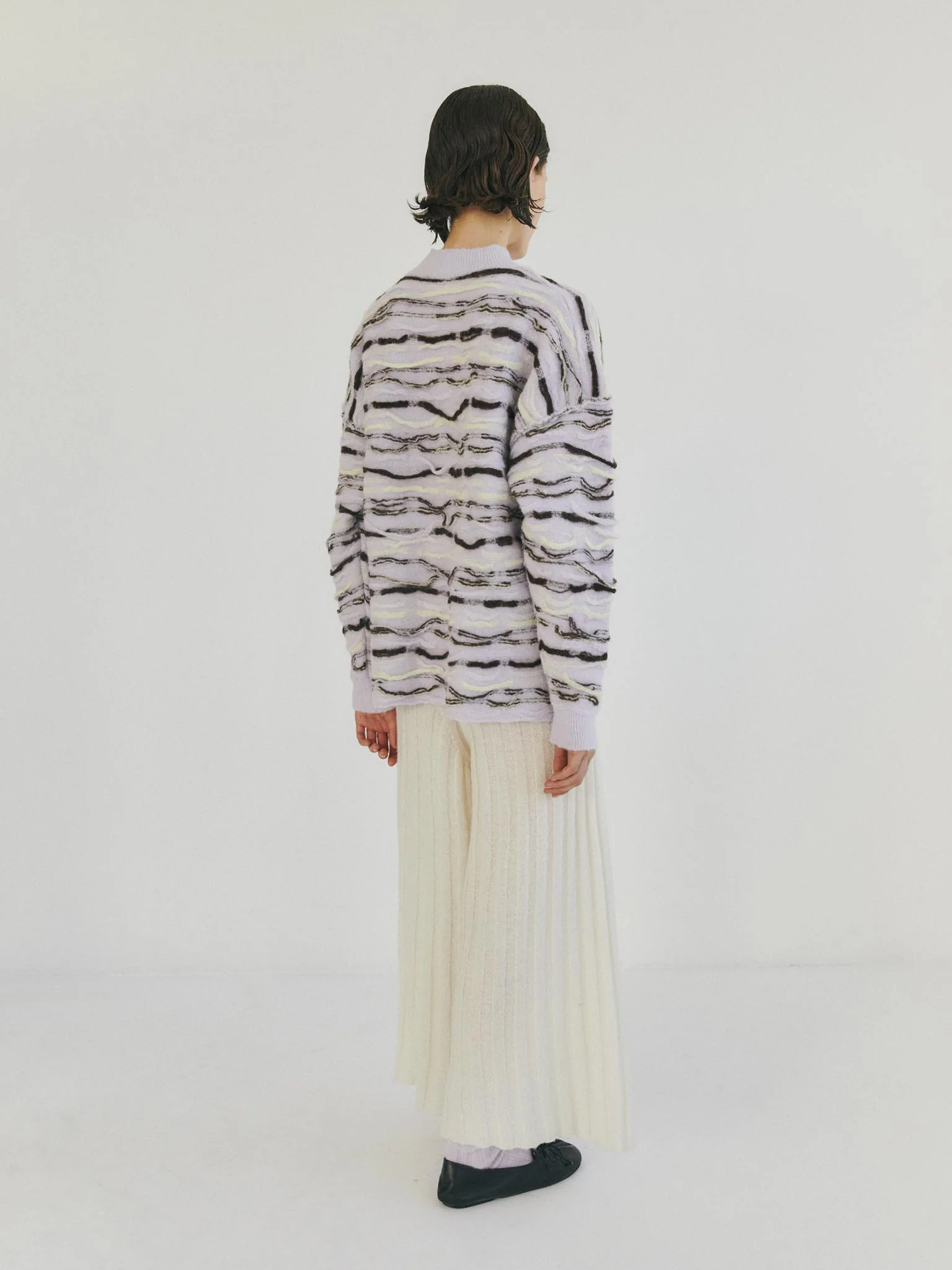Pull Motsure - Lavande - Image 3