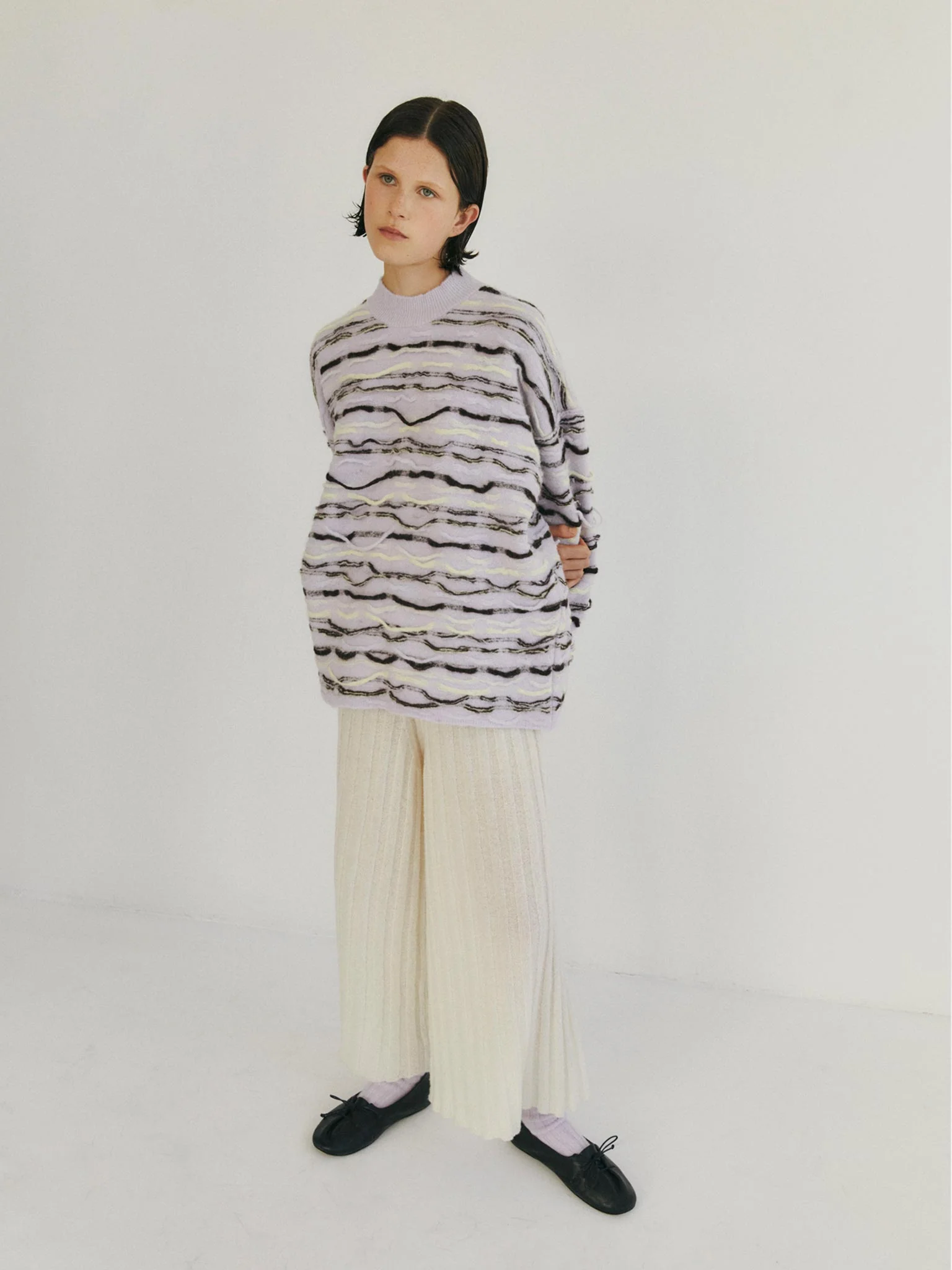 Pull Motsure - Lavande - Image 5