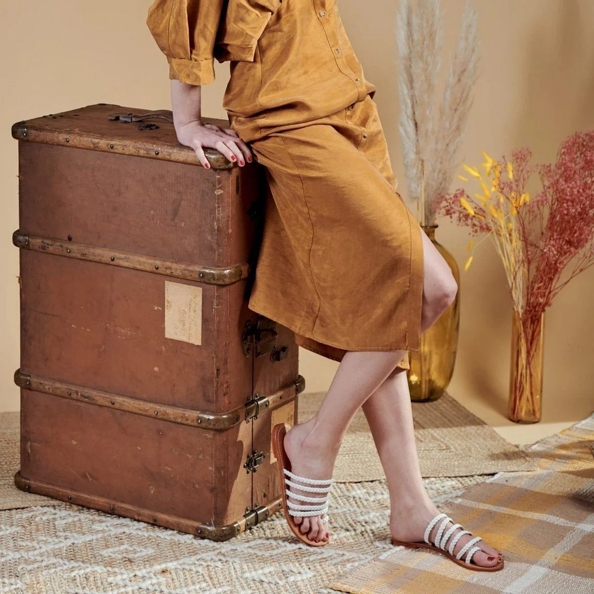 Mules Mumbai - Blanc - Image 2