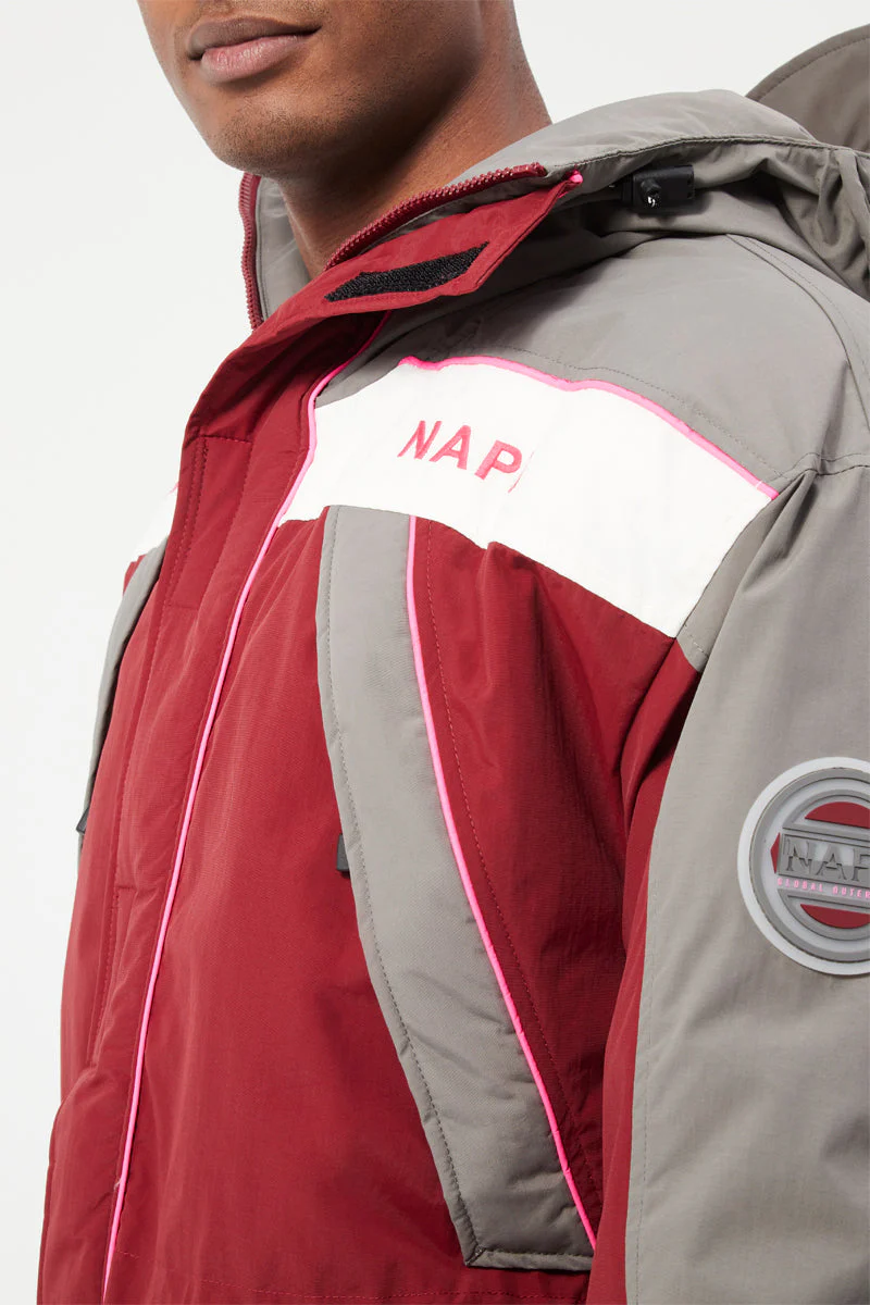 Parka À Capuche Epoch 2 Bordeaux - Homme - Image 4