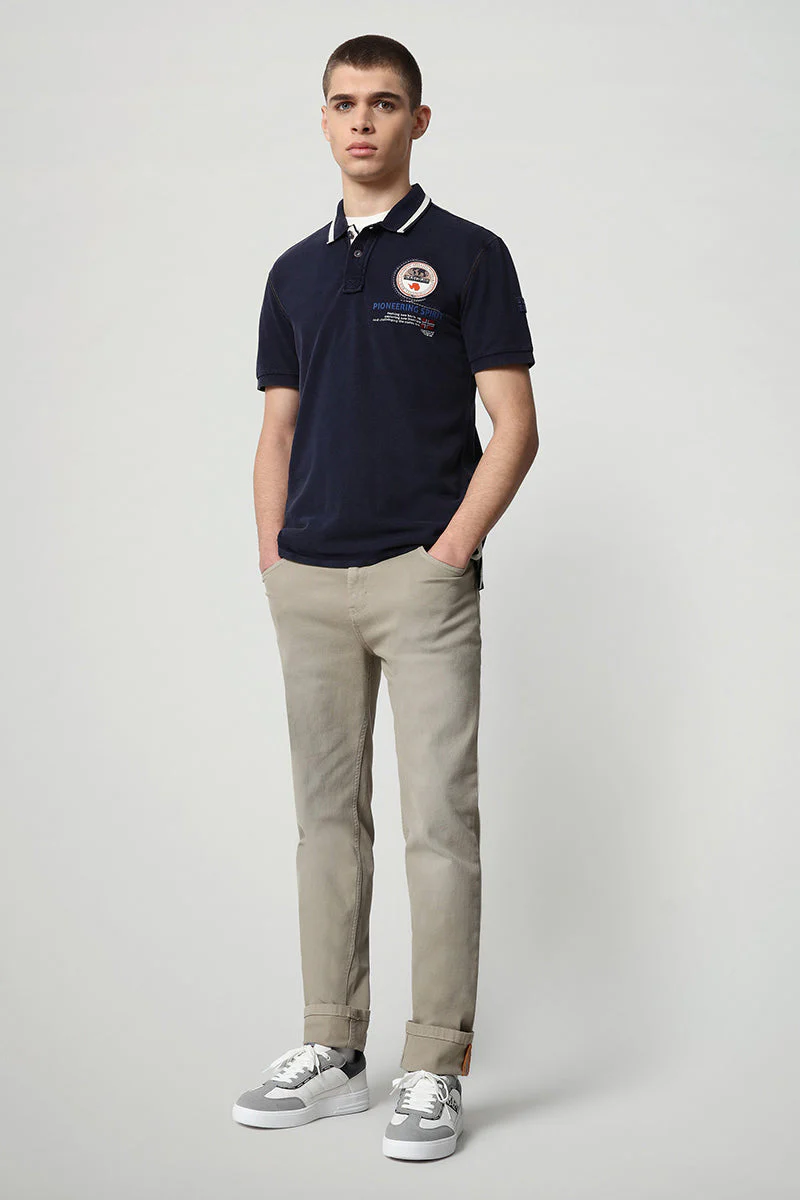 Polo Gandy 2 Bleu Marine - Homme - Image 3