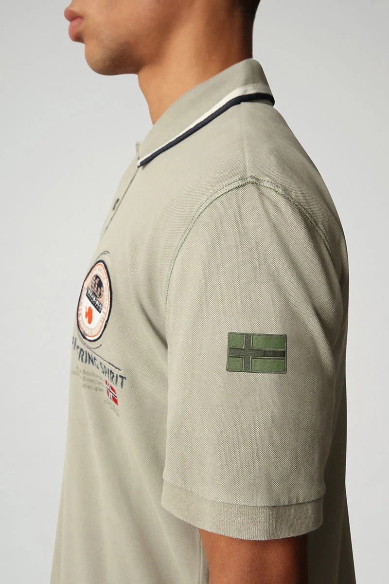 Polo Gandy 2 Vert Clair - Homme - Image 5