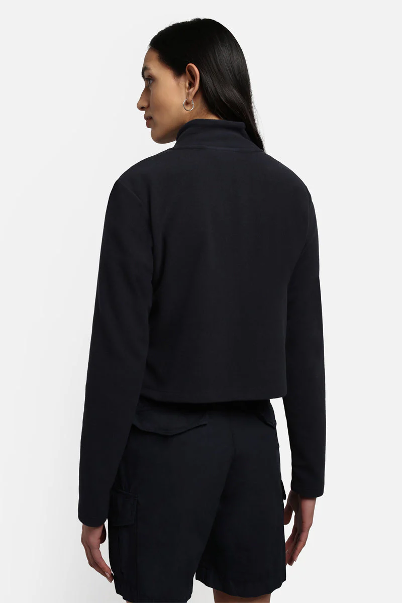 Sweat Court T-Morgex W Bleu Marine - Femme - Image 2
