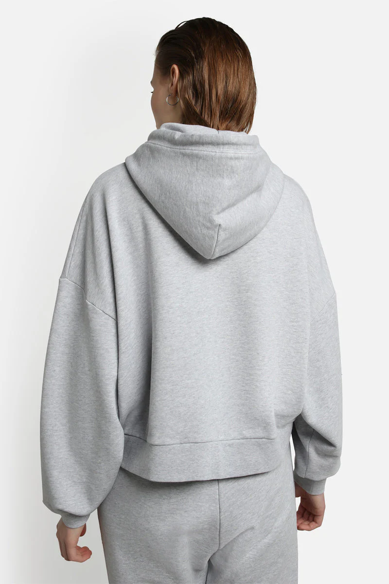Sweat B-Morgex H Gris Clair Chiné - Femme - Image 2