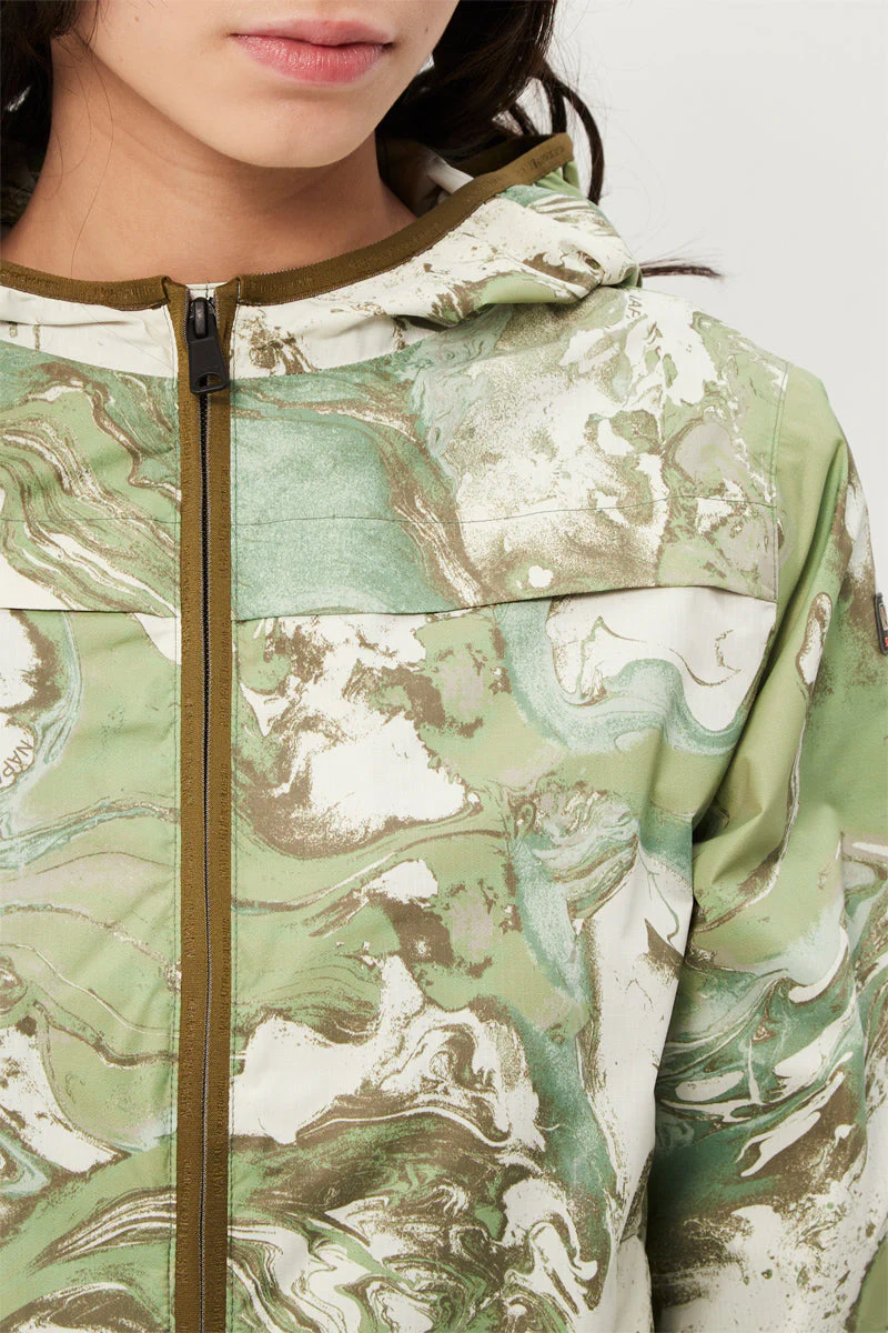 Veste À Capuche A-Vanois Vert D’Eau - Femme - Image 4