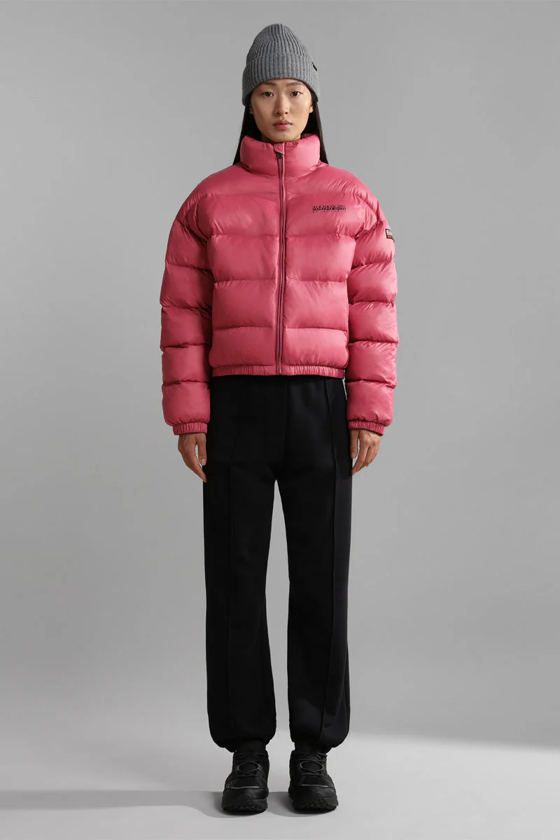 Doudoune A-Boxcropped Rose - Femme - Image 3