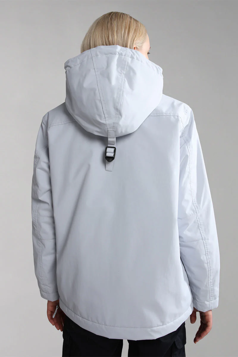 Coupe-Vent À Capuche Rainforestwint Gris Clair - Femme - Image 2
