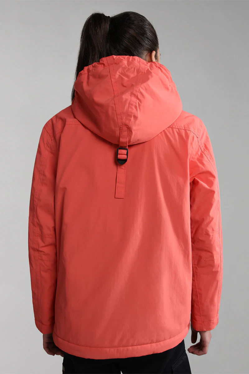 Coupe-Vent À Capuche Rainforestwint Corail - Femme - Image 2