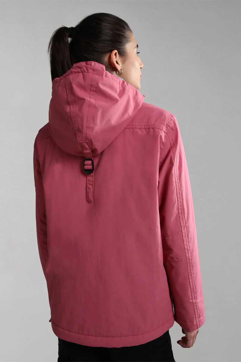 Coupe-Vent À Capuche Rainforestwint Rose - Femme - Image 2