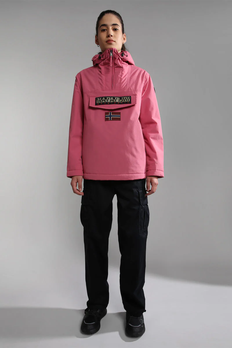 Coupe-Vent À Capuche Rainforestwint Rose - Femme - Image 3