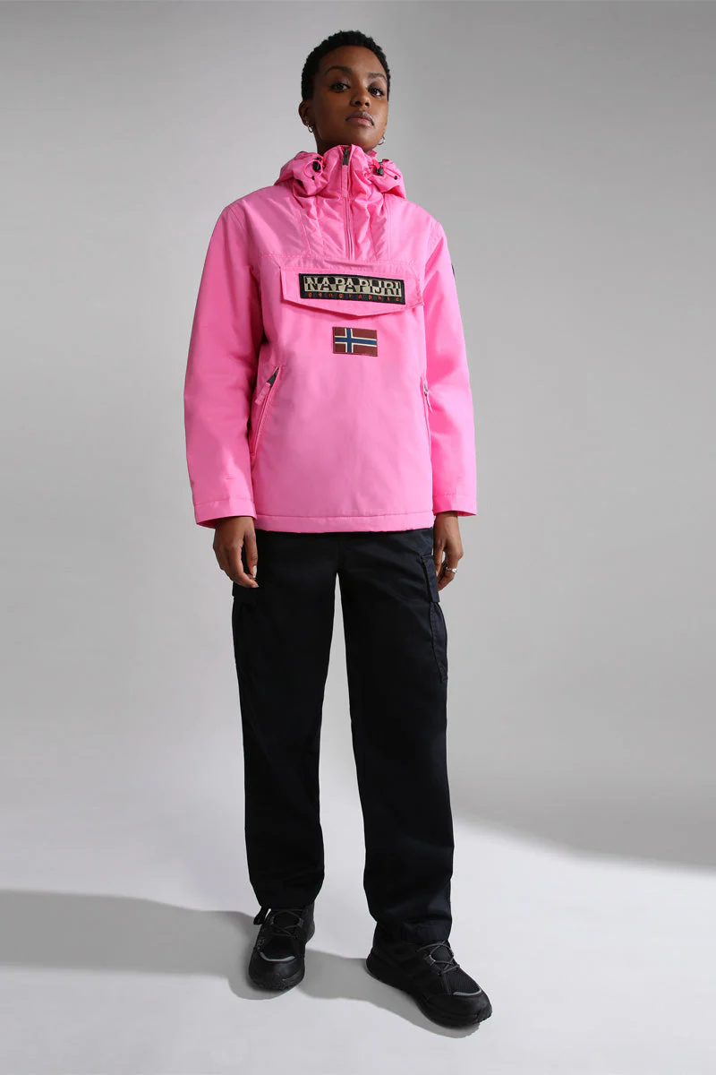 Coupe-Vent À Capuche Rainforest Rose - Femme - Image 3