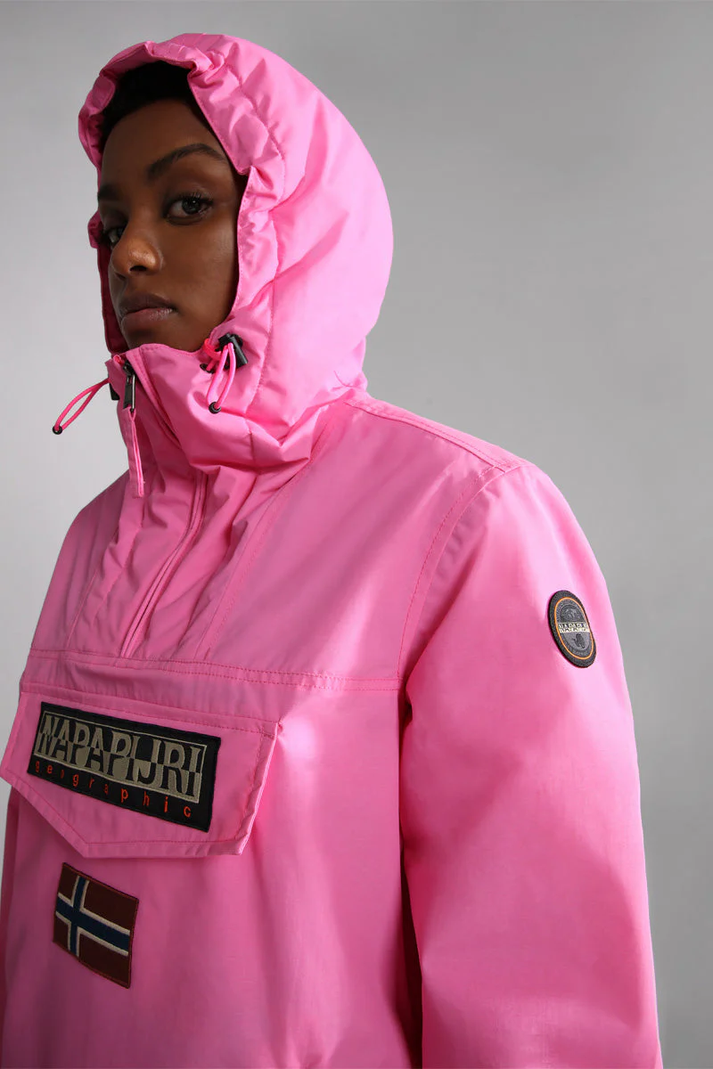 Coupe-Vent À Capuche Rainforest Rose - Femme - Image 4