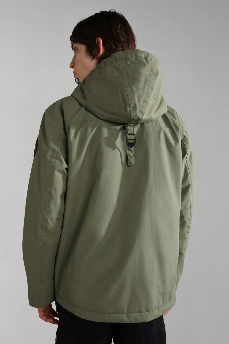 Coupe-Vent À Capuche Rainforest Vert Olive - Homme - Image 2
