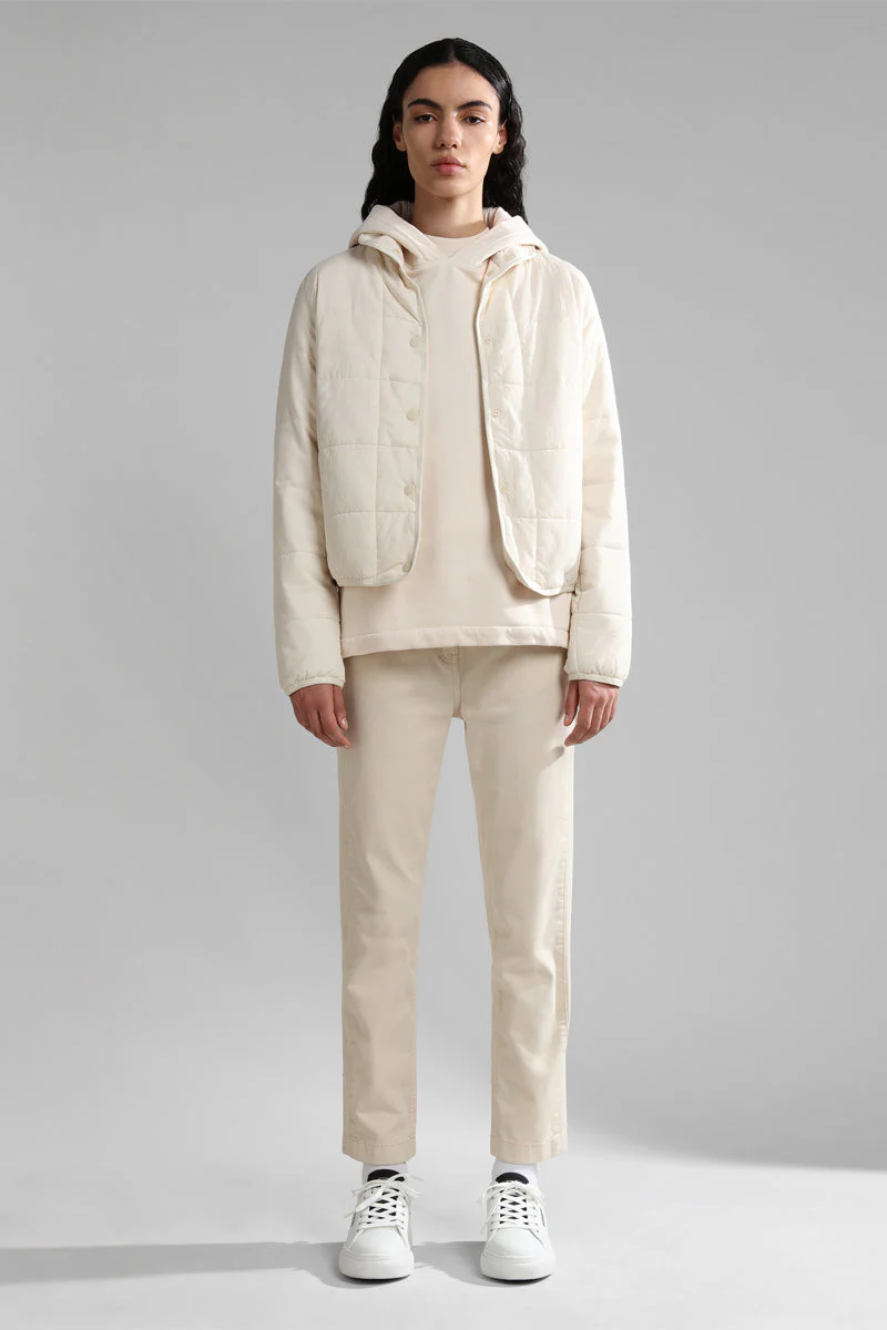 Sweat À Capuche B-Ni Darosw Ecru - Femme - Image 3