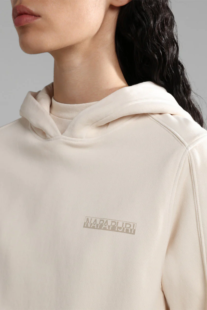 Sweat À Capuche B-Ni Darosw Ecru - Femme - Image 4
