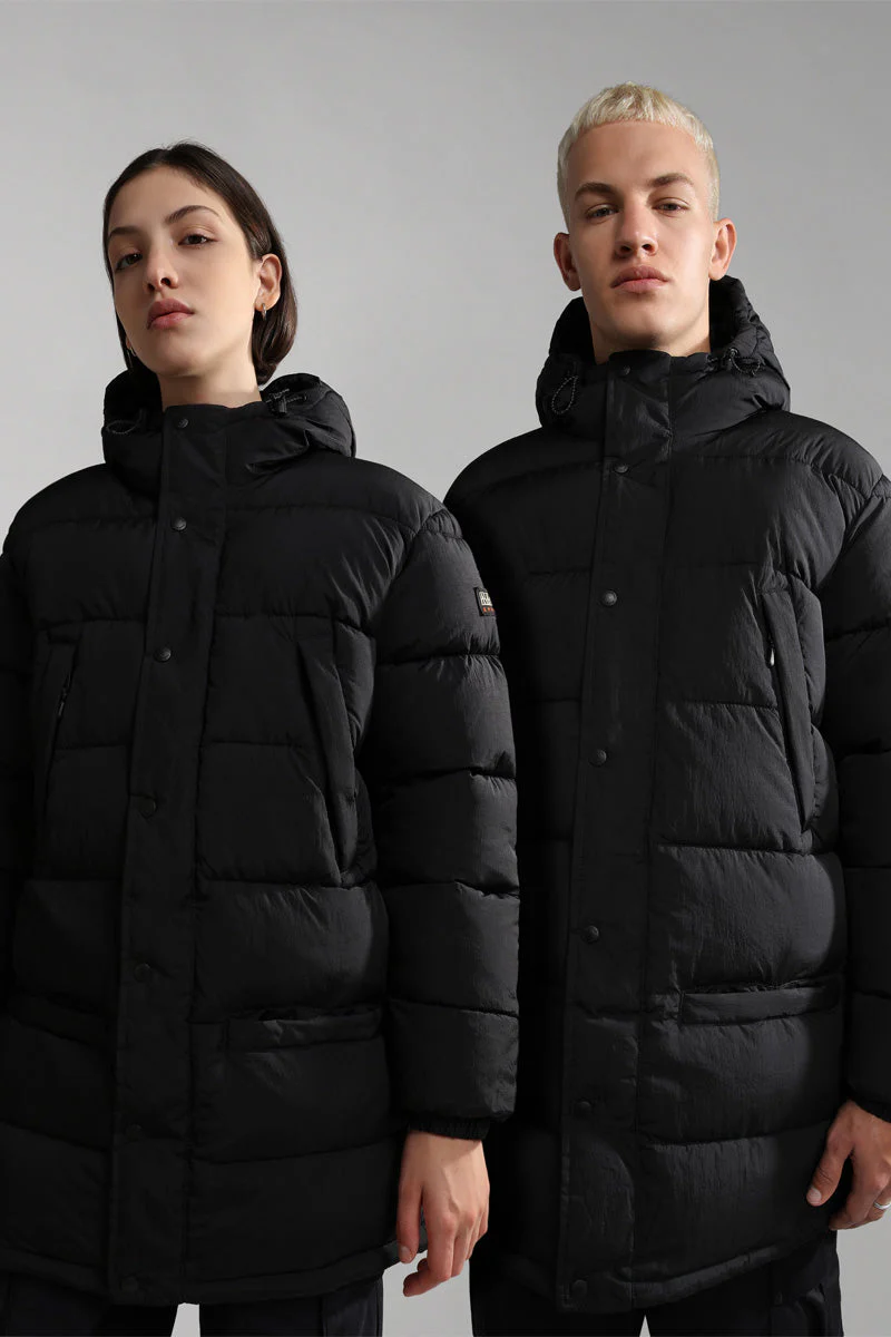 Doudoune À Capuche A-Keipen Noir - Homme - Image 2