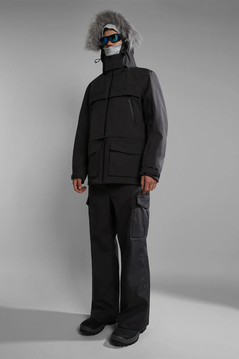 Pantalon De Ski Obsidian Gris Foncé - Homme - Image 3