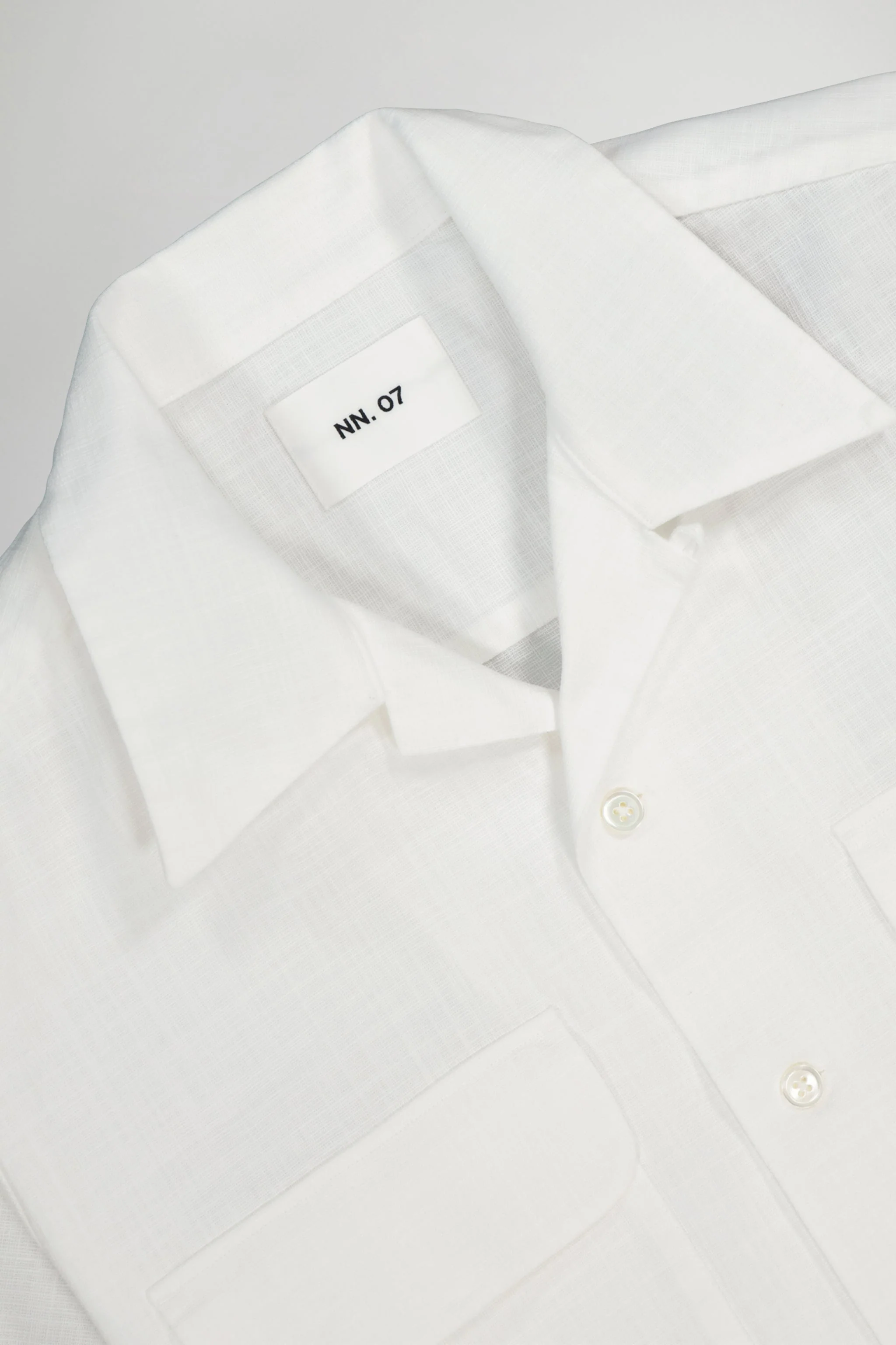 Chemise Daniel SS - Off White - Image 5