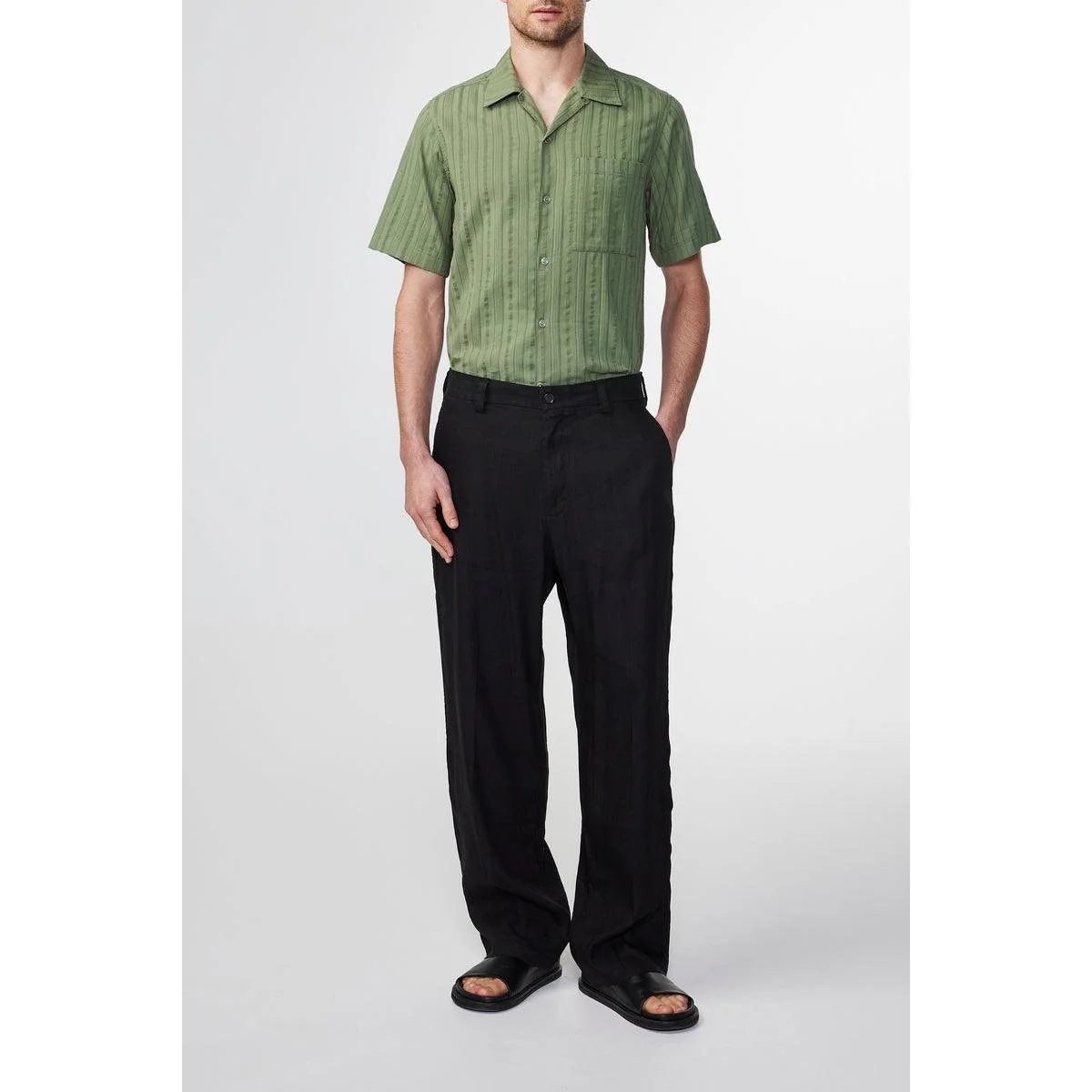 Chemise Julio - Vert D’Eau - Image 3
