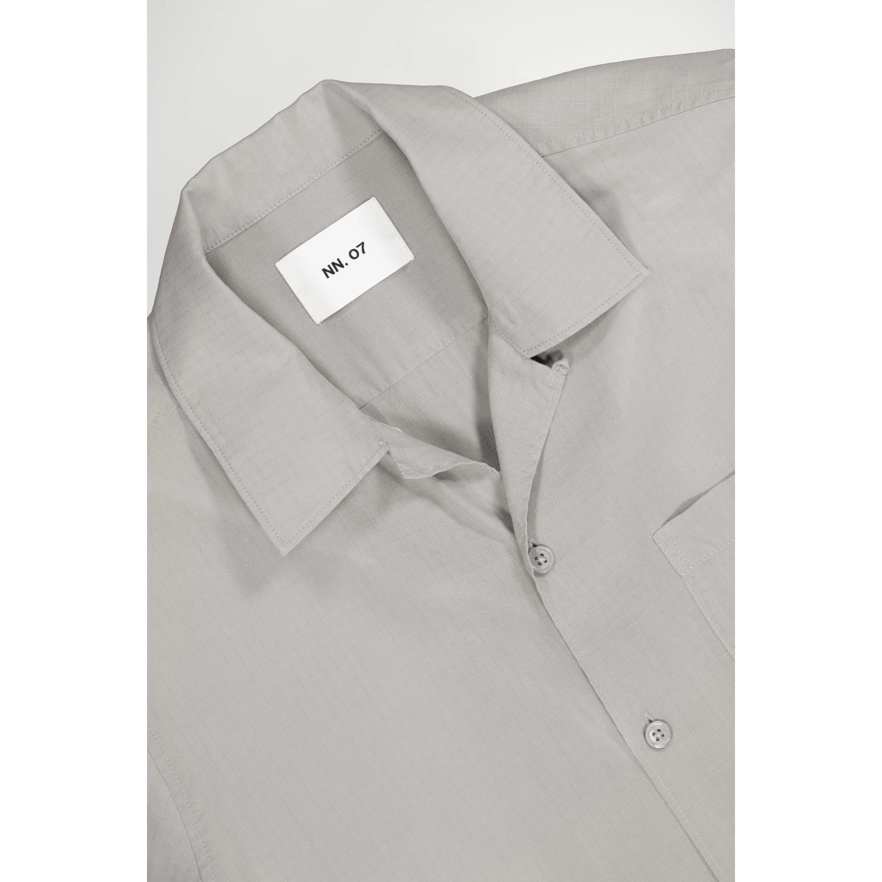 Chemise Julio SS - Khaki Stone - Image 5