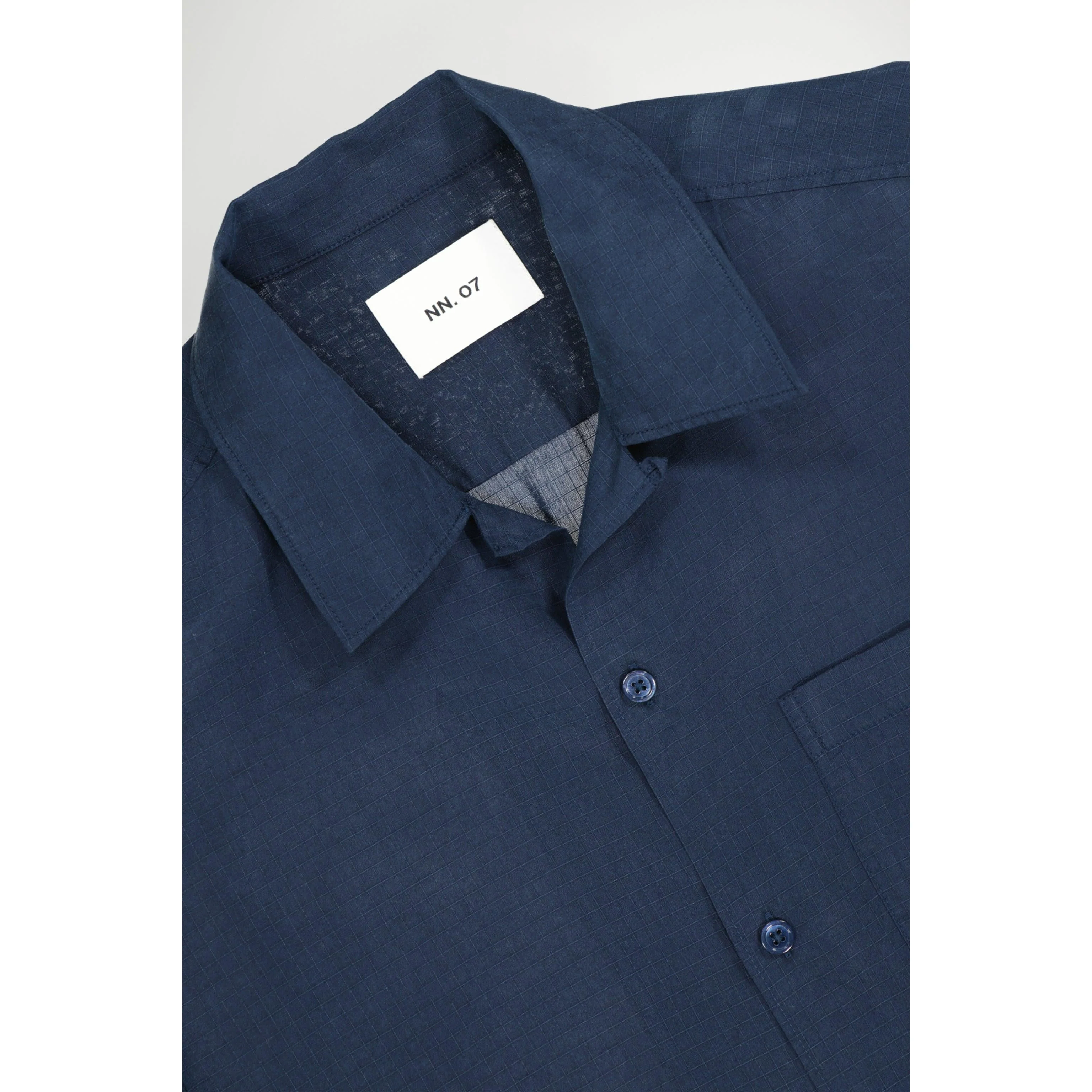 Chemise Julio SS - Navy Blue - Image 2