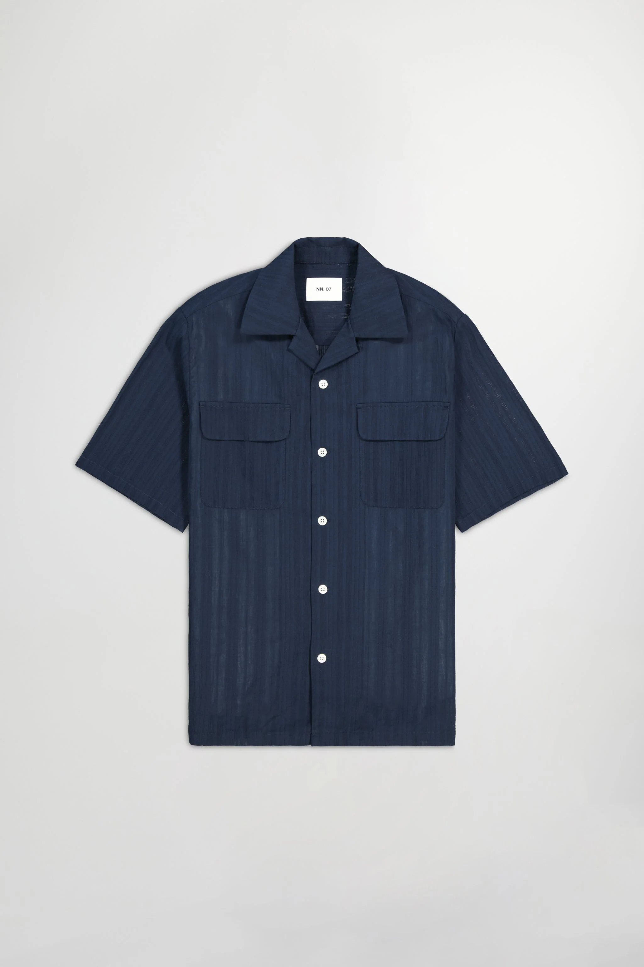 Chemise Daniel SS - Navy Blue - Image 4