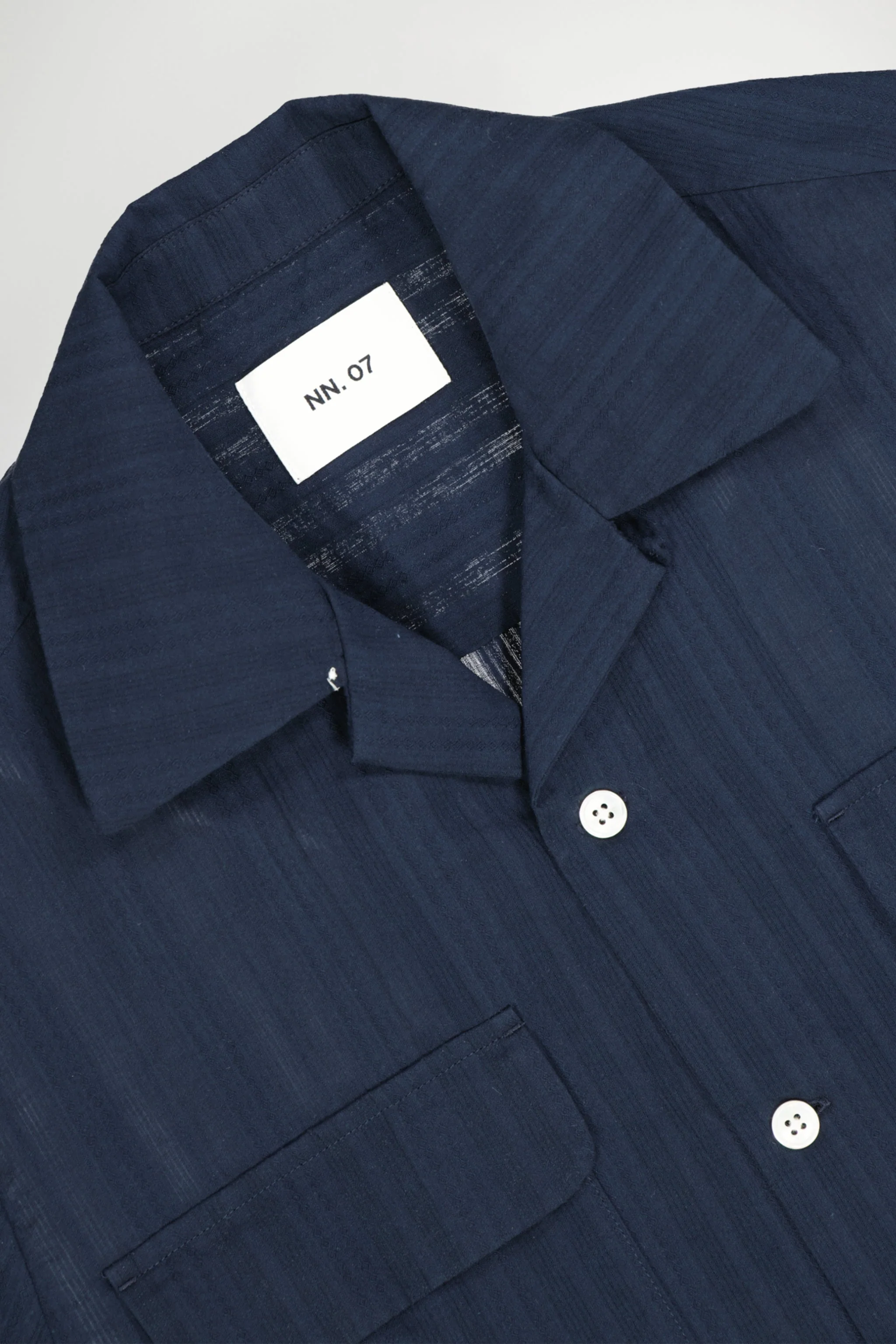 Chemise Daniel SS - Navy Blue - Image 5