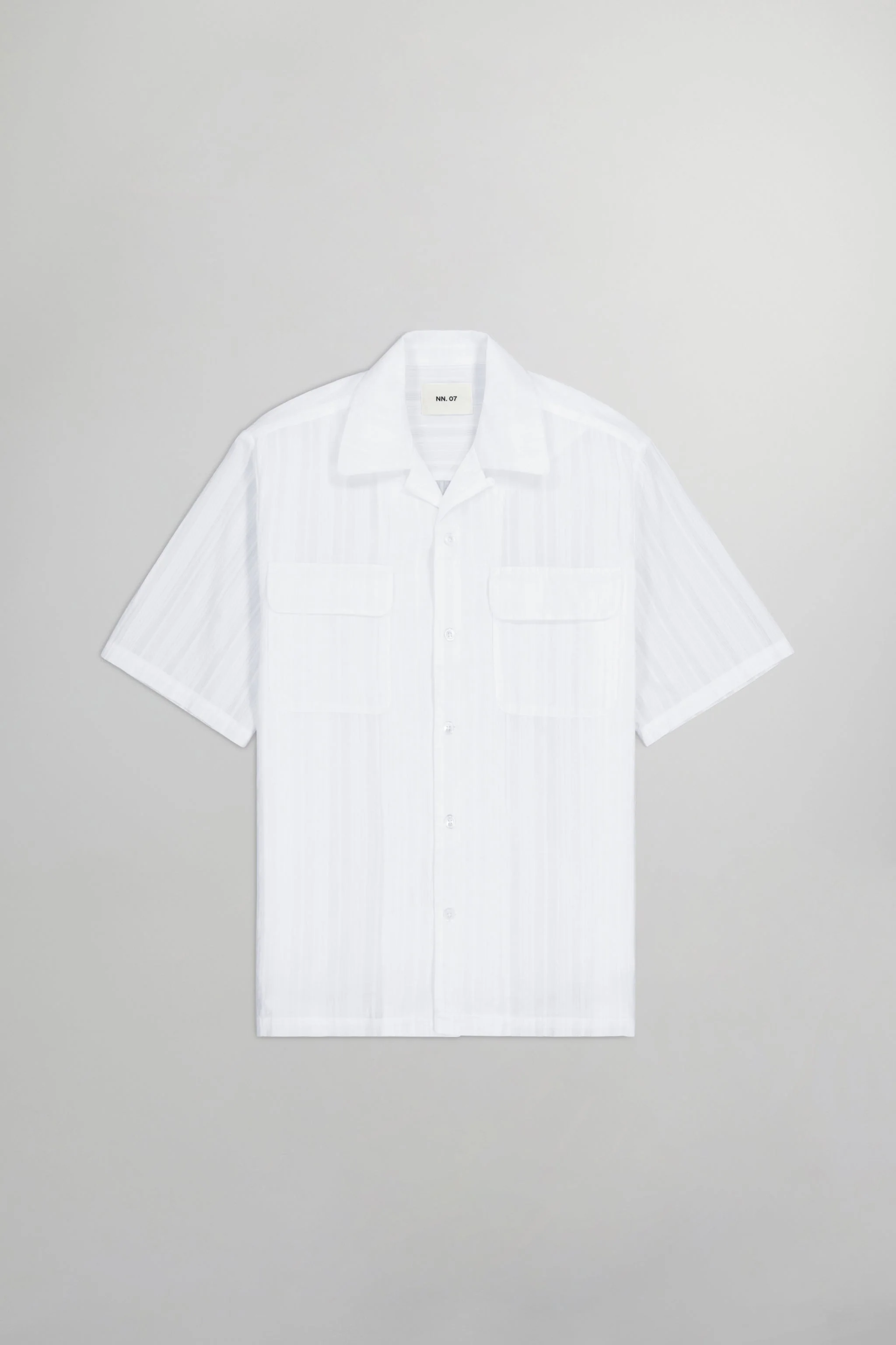 Chemise Daniel SS - White - Image 4