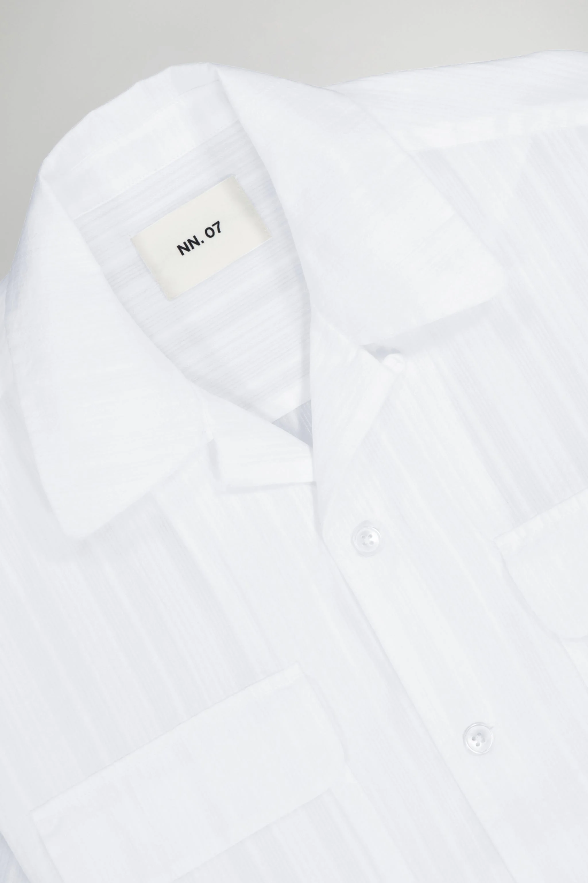 Chemise Daniel SS - White - Image 5