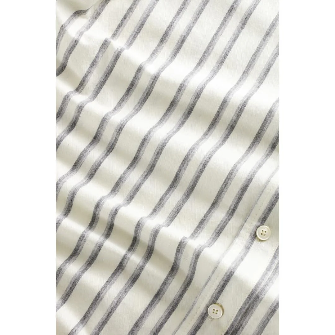 Chemise Colby - Off White Stripe - Image 4