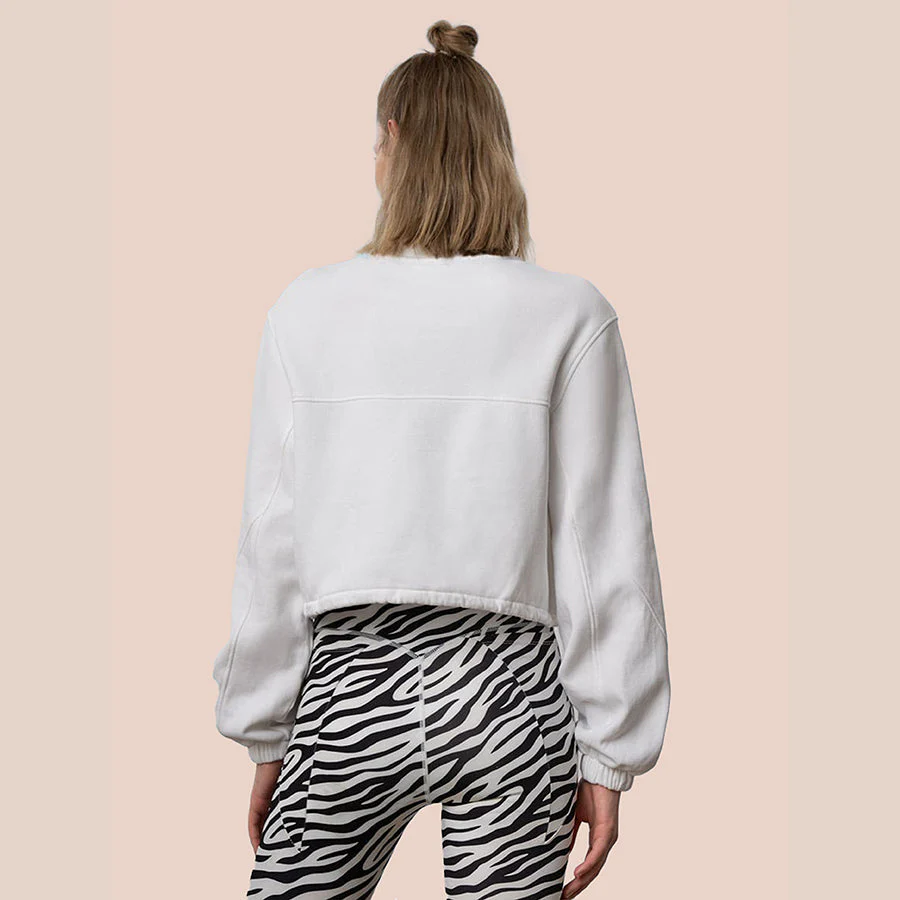 Pull Court Soho - Blanc - Image 3