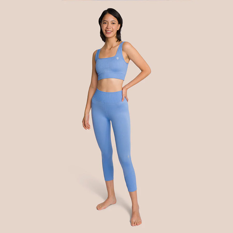 Pantalon 7/8 Sydney - Bleu Soft Bay - Image 5