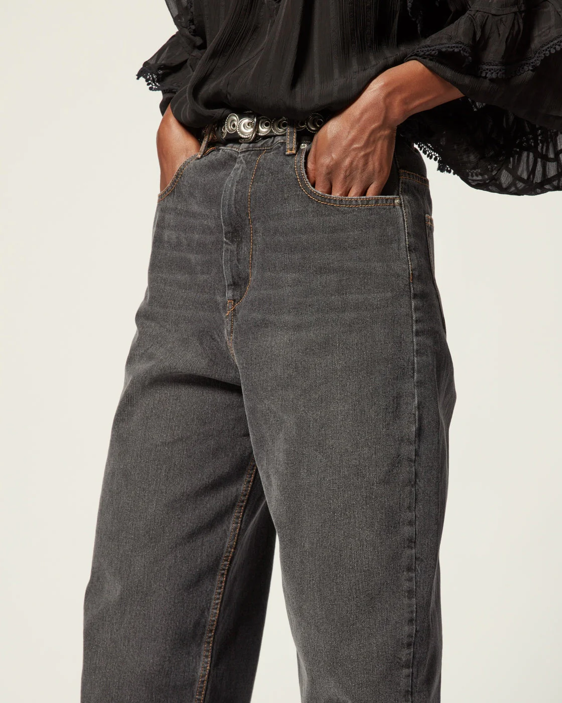 Pantalon Corsyj - Faded Black - Image 4