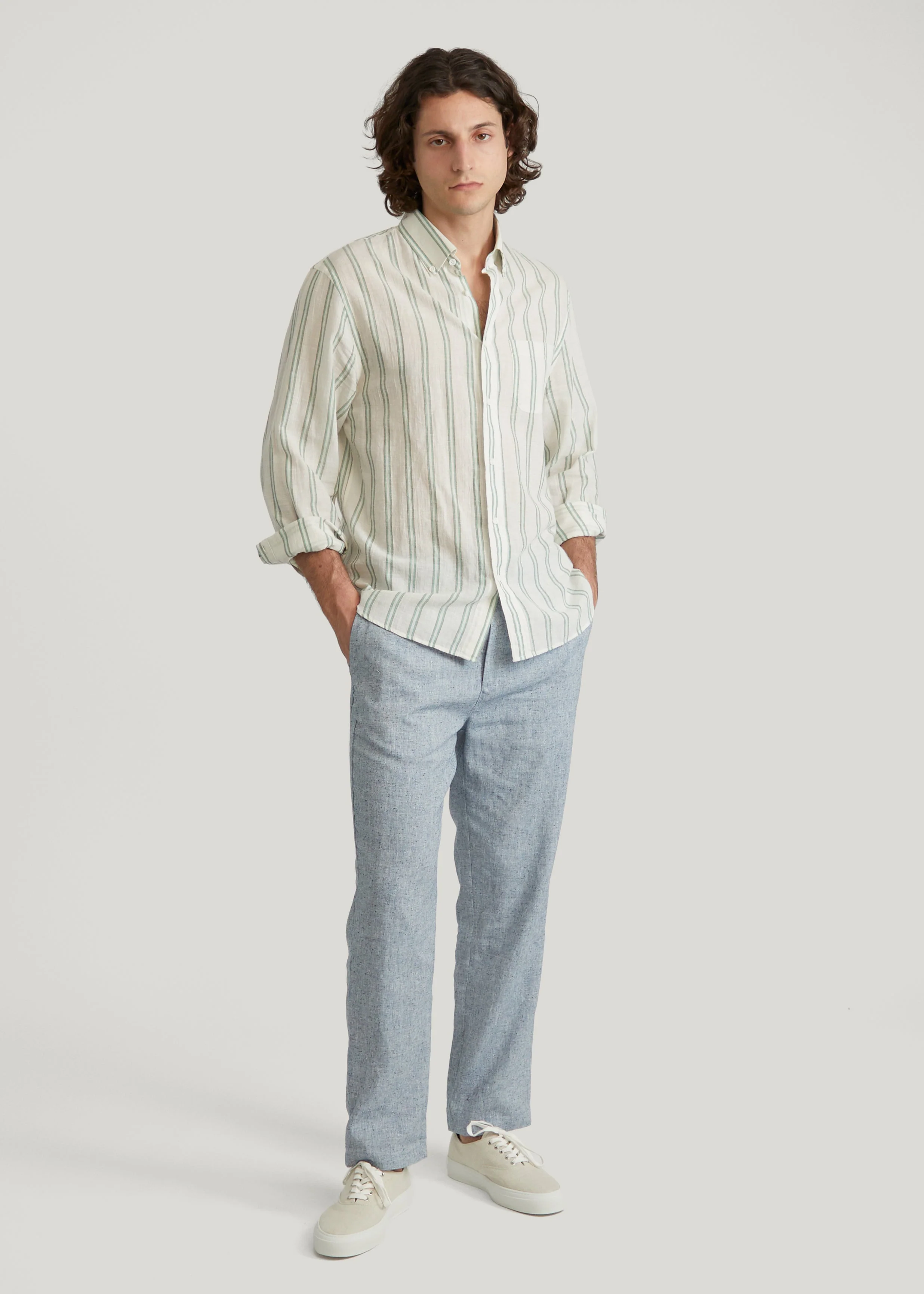 Bonne Gueule - Pantalon Maghera - Bleu - Image 2
