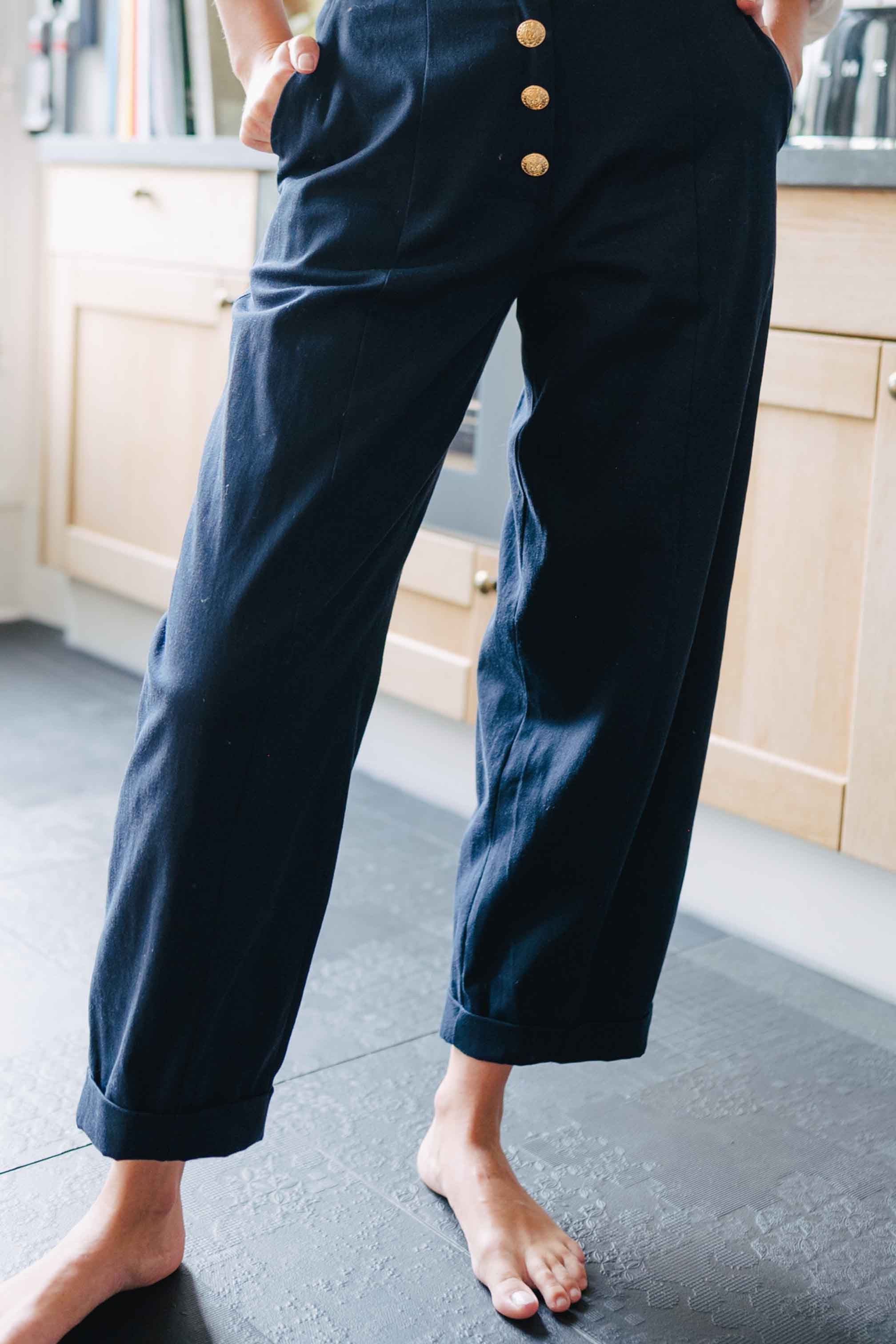 Pantalon Tiago Gabardine Marine - Image 2