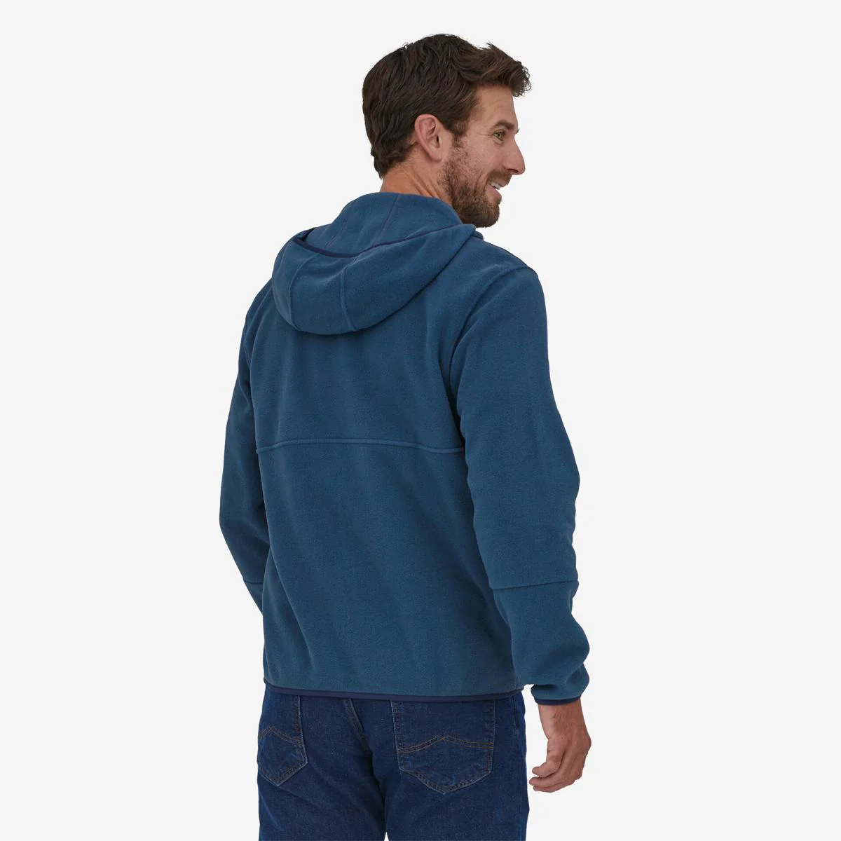 Patagonia - Hoodie Microdini - Cyan - Homme - Image 2