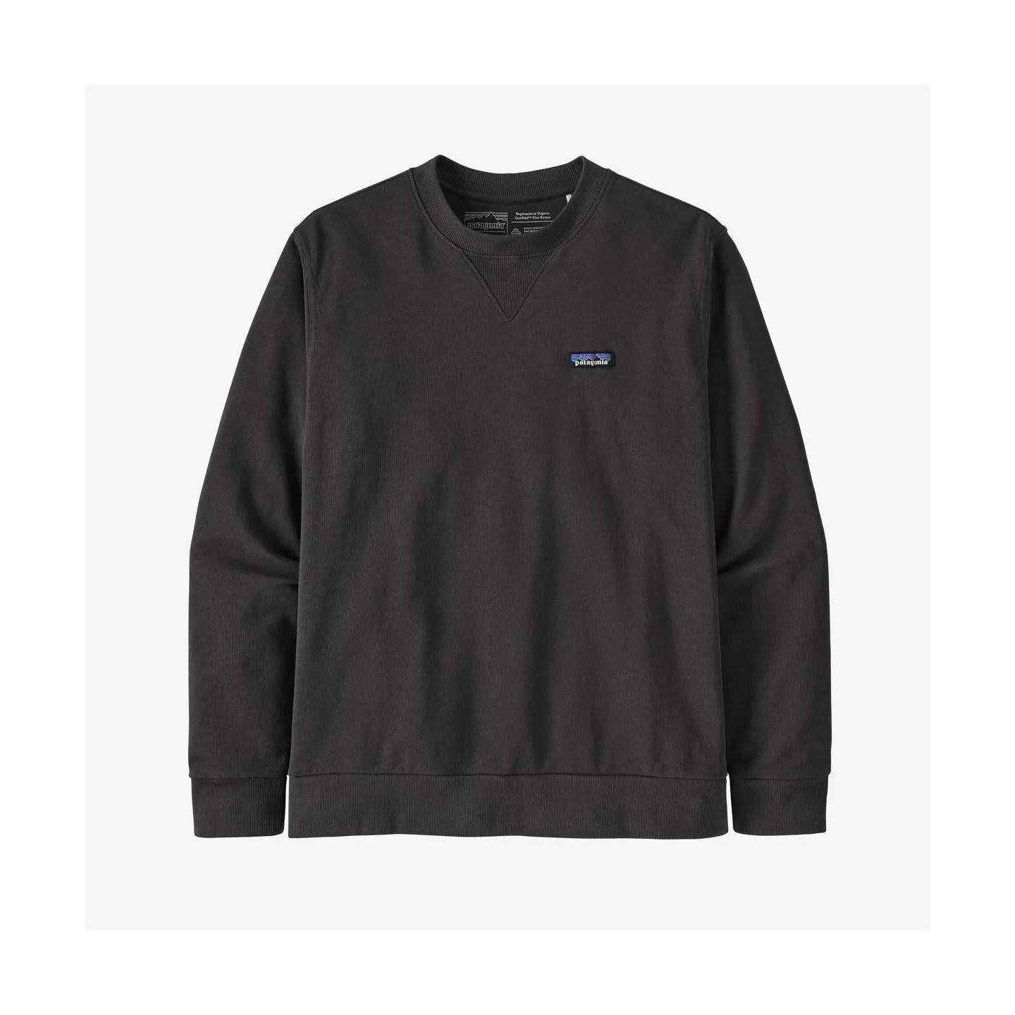 Patagonia - Sweatshirt Regenerative Organic Certified™ Cotton Crewneck Sweatshirt - Noir - Homme - Image 3
